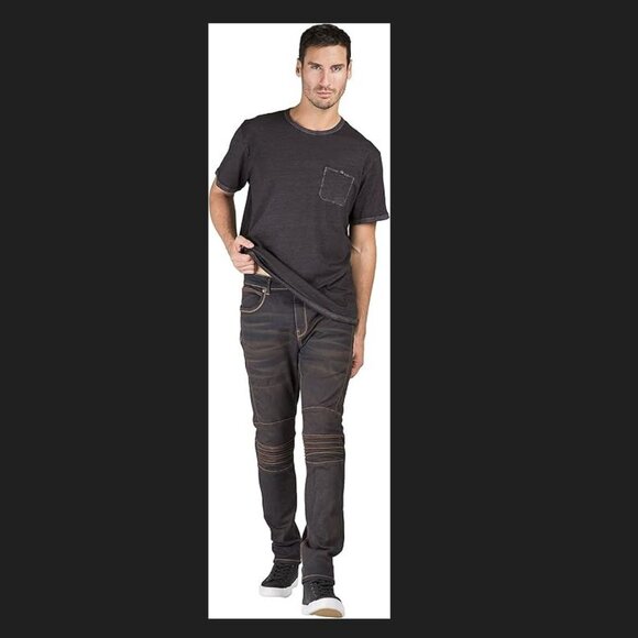 Level 7 Premium Jeans, Overdyed, Slim Taper Leg, US size 32x32 - Picture 4 of 5